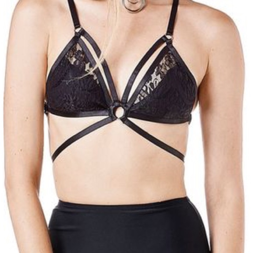 Unif lace zig bra
